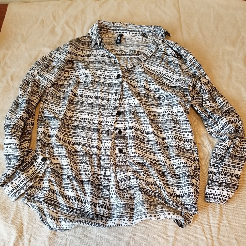 Button Up Work Shirt